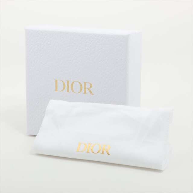 Dior(ディオール)のディオール オブリーク キャンバス×レザー  ネイビー ユニセックス コン レディースのファッション小物(財布)の商品写真