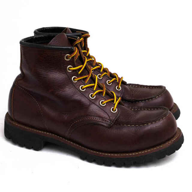 レッドウィング／RED WING ワークブーツ シューズ 靴 メンズ 男性 男性用レザー 革 本革 ブラウン 茶  8146 6 CLASSIC MOC LUG 6インチ クラシック モック ラグソール モックトゥ グッドイヤーウェルト製法 Vibramソール