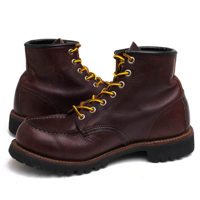 レッドウィング／RED WING ワークブーツ シューズ 靴 メンズ 男性 男性用レザー 革 本革 ブラウン 茶  8146 6 CLASSIC MOC LUG 6インチ クラシック モック ラグソール モックトゥ グッドイヤーウェルト製法 Vibramソール