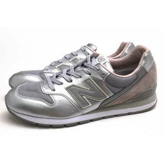 ニューバランス(New Balance)のニューバランス／NEW BALANCE シューズ スニーカー 靴 ローカット メンズ 男性 男性用レザー 革 本革 シルバー 銀  MRL996 UA(スニーカー)