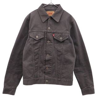 リーバイス(Levi's)のリーバイス 70505 トラッカージャケット M グレー Levi's ジージャン メンズ 【中古】  【221215】(ダッフルコート)