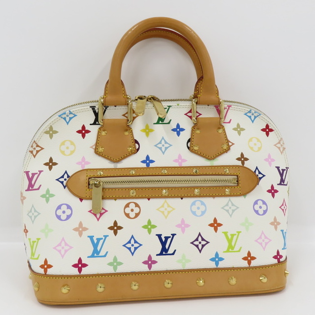 【送料込】 LOUIS VUITTON - LOUIS VUITTON アルマ モノグラム マルチカラー ブロン ハンドバッグ