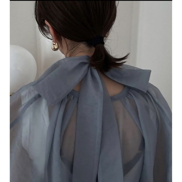 CLANE(クラネ)の【新品未使用】CLANE balloon sheer puff tops レディースのトップス(シャツ/ブラウス(長袖/七分))の商品写真