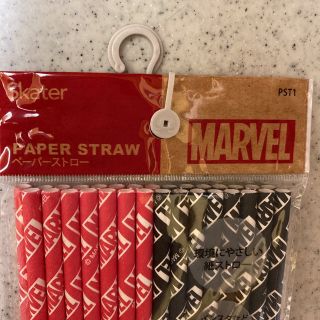 マーベル(MARVEL)のマーベル　ペーパーストロー　新品(キャラクターグッズ)