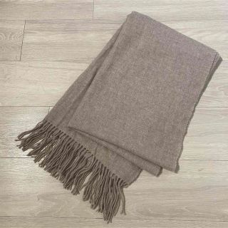 無印良品 ウール ひざ掛けにもなる大判ストール