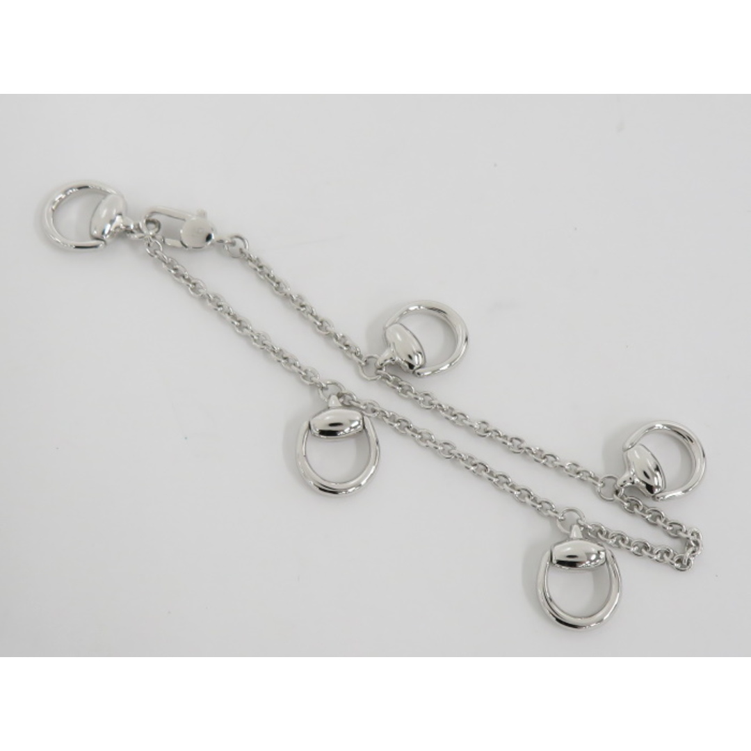 GUCCI - GUCCI ホースビット ブレスレット 750WG K18WG ホワイト GUCCI - GUCCI ホースビット ブレスレット 750WG K18WG ホワイト