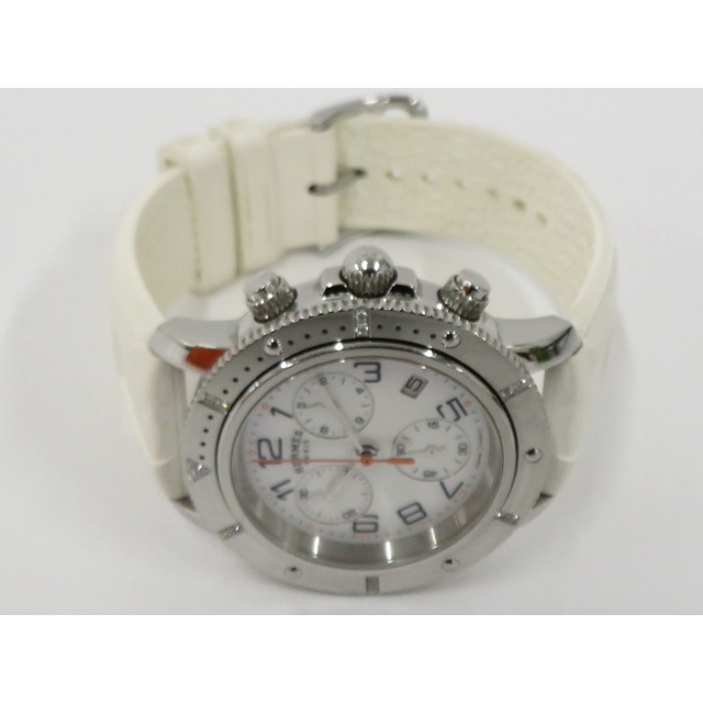 Hermes(エルメス)のHERMES クリッパー ダイバー クロノグラフ ボーイズ腕時計 クォーツ メンズの時計(腕時計(アナログ))の商品写真