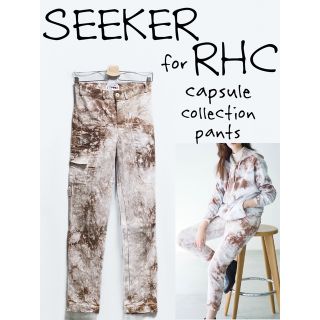 ★シーカー★RHCロンハーマン コラボ 新品タグ付 パンツ カプセルコレクション