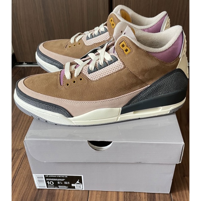 nike AIR JORDAN 3 ナイキ ジョーダン archaeobrown