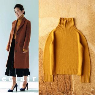 マーガレットハウエル(MARGARET HOWELL)の2019AW マーガレットハウエル 最高級 カシミヤ100％ ロールネックニット(ニット/セーター)