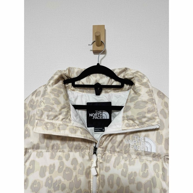 SALE/10%OFF ノースフェイス ヌプシ クロップ 1996 700 白 ヒョウ柄