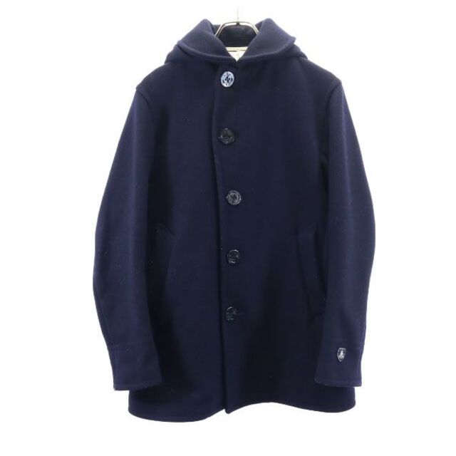 オーシバル ウールジャケット 3 紺 ORCIVAL フード コート メンズ 【中古】 【221215】 | フリマアプリ ラクマ