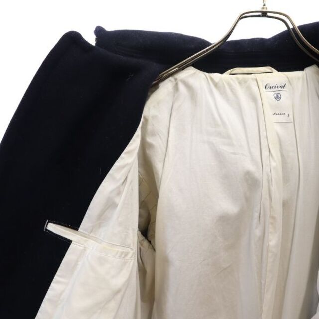 ORCIVAL - オーシバル ウールジャケット 3 紺 ORCIVAL フード コート