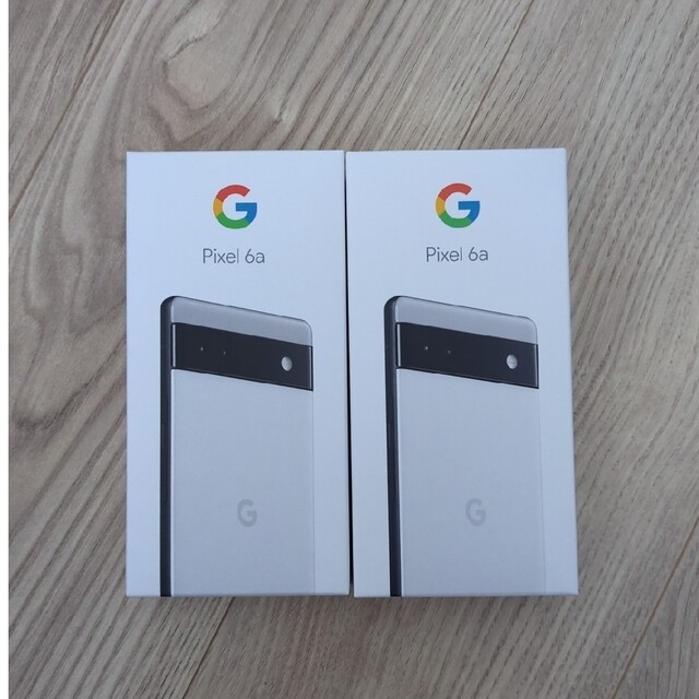 新品 Pixel6a ホワイト SIMフリー 2台セット