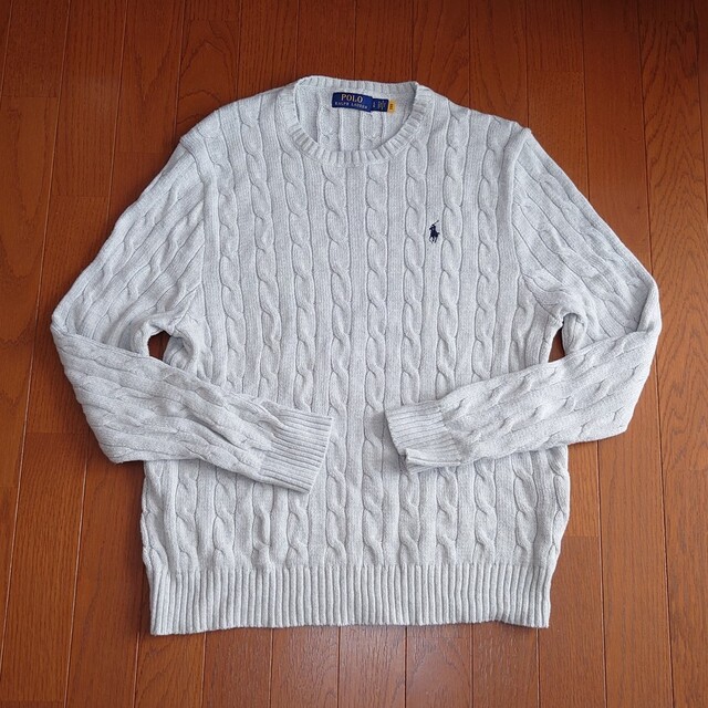 POLO RALPH LAUREN(ポロラルフローレン)のPOLO RALPH LAUREN ニット　L メンズのトップス(ニット/セーター)の商品写真