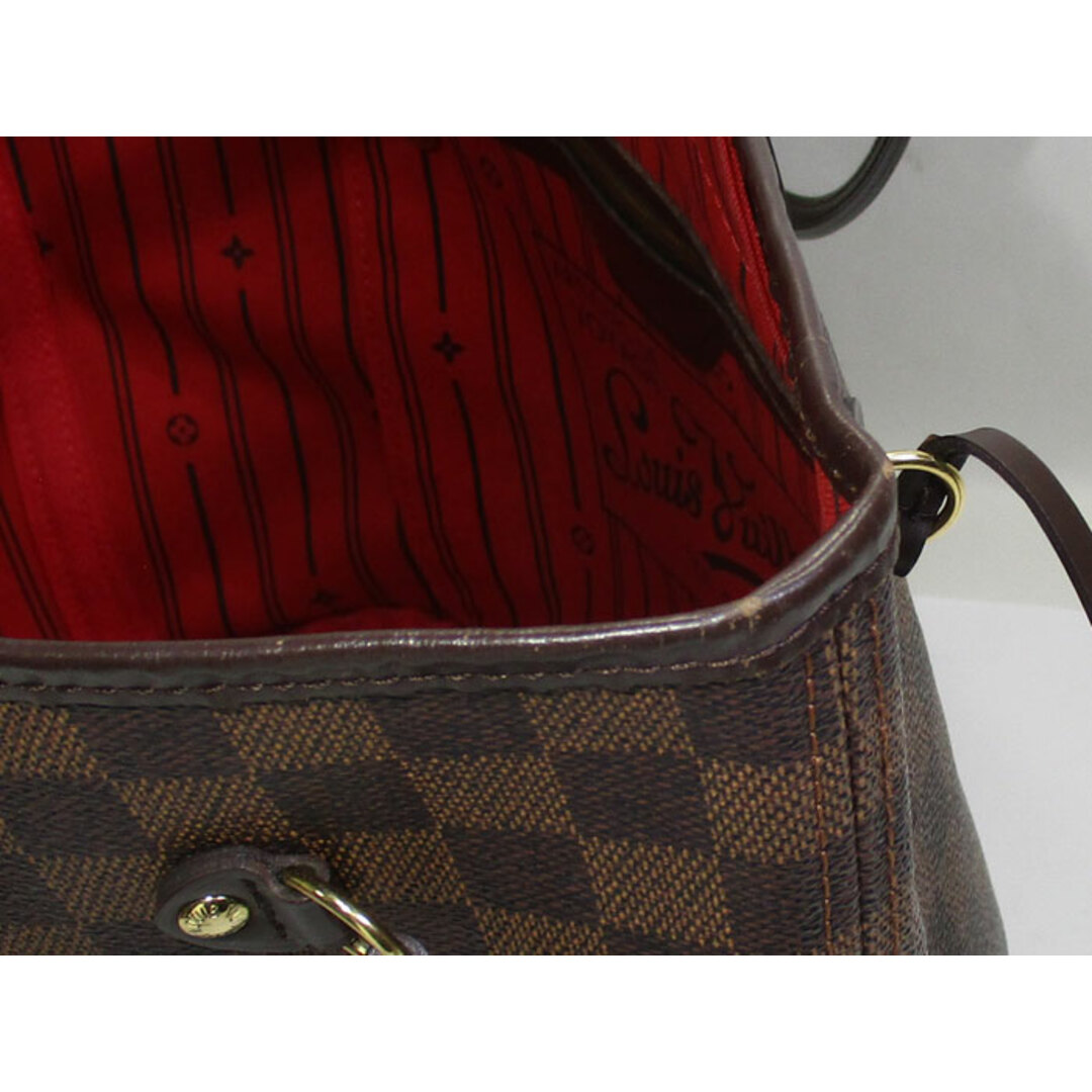 LOUIS VUITTON ネヴァーフルMM トートバッグ ダミエ エベヌ