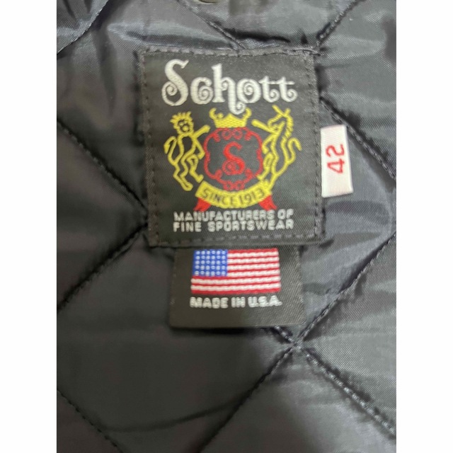 schott(ショット)のschott ワンスターライダースレザージャケット メンズのジャケット/アウター(ライダースジャケット)の商品写真