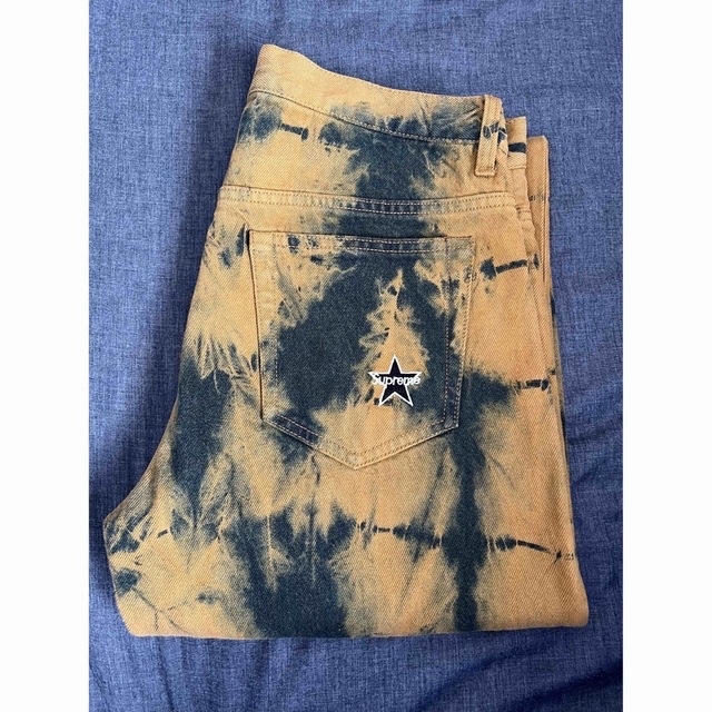 Supreme Regular Jean "Dyed Rust" 30