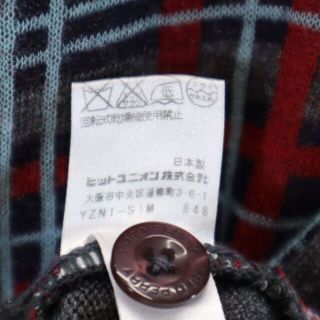 FRED PERRY - フレッドペリー 日本製 ウールブレンド チェック柄