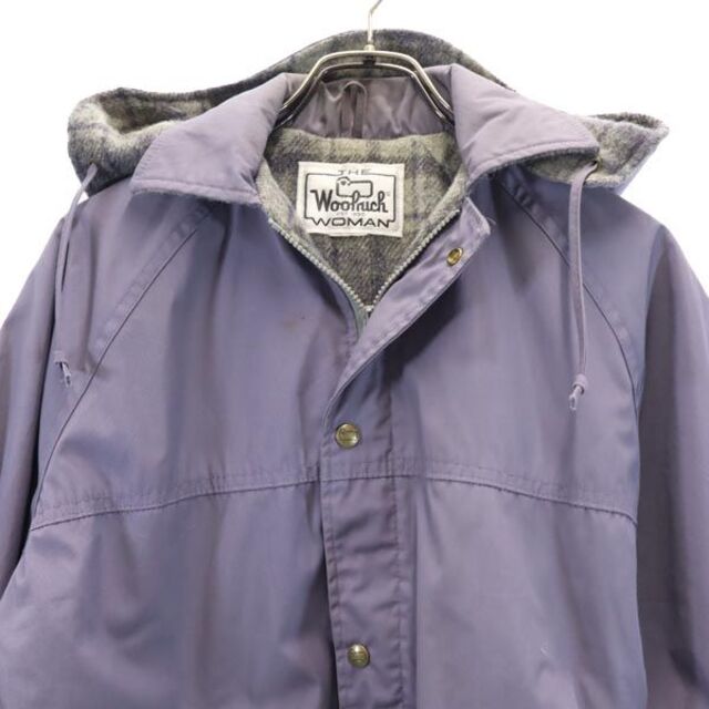 ウールリッチ 70s 白タグ ジップ ジャケット 紫系 WOOLRICH メンズ 【中古】 【221222】