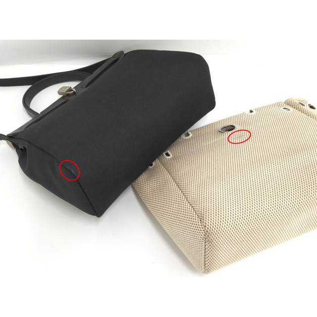 HERMES - HERMES エールバッグPM ショルダーバッグ キャンバス HERMES - HERMES エールバッグPM ショルダーバッグ キャンバス
