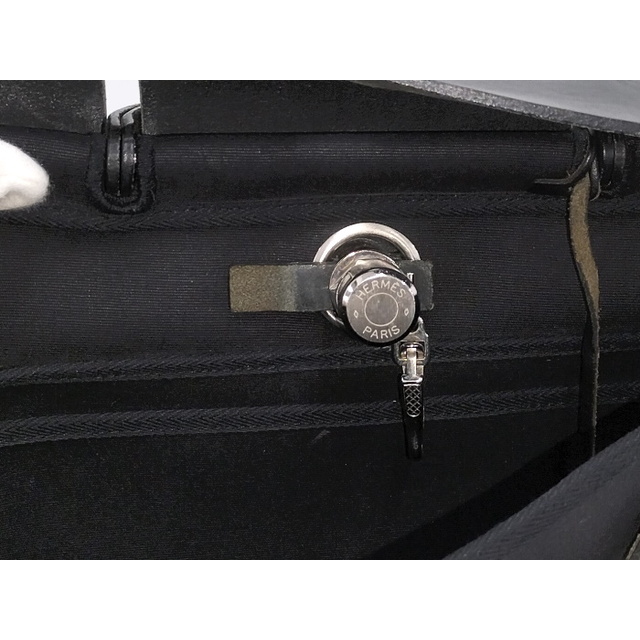 HERMES - HERMES エールバッグPM ショルダーバッグ キャンバス HERMES - HERMES エールバッグPM ショルダーバッグ キャンバス