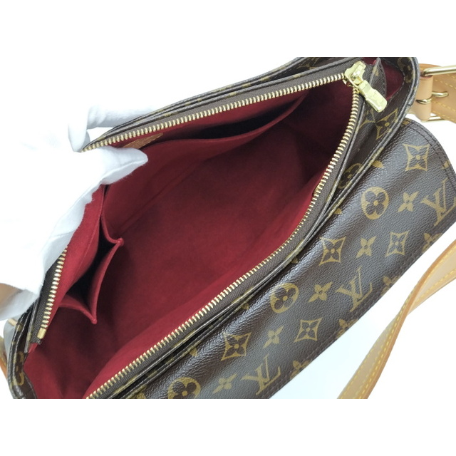 LOUIS VUITTON ショルダーバッグ ヴィバシテGM エベヌ モノグラム