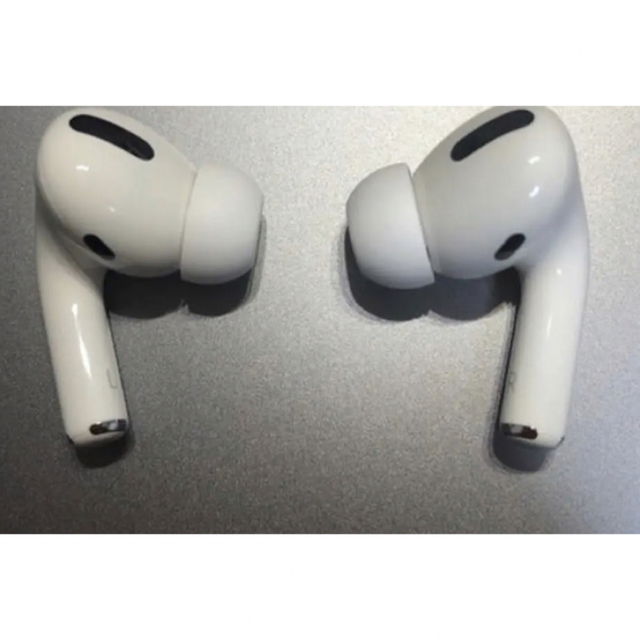 エアーポッズAirPods 箱、本体、両耳〇 - ヘッドフォン/イヤフォン