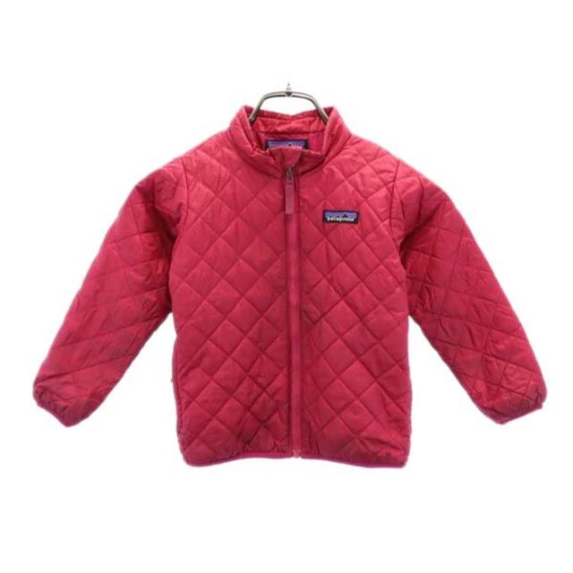 patagonia(パタゴニア)のパタゴニア キルティング ジャケット 4T ピンク patagonia 中綿 アウトドア キッズ 【中古】  【221217】 キッズ/ベビー/マタニティのキッズ服女の子用(90cm~)(ジャケット/上着)の商品写真