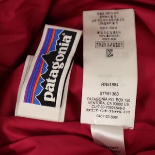 パタゴニア キルティング ジャケット 4T ピンク patagonia 中綿 アウトドア キッズ 【中古】 【221217】