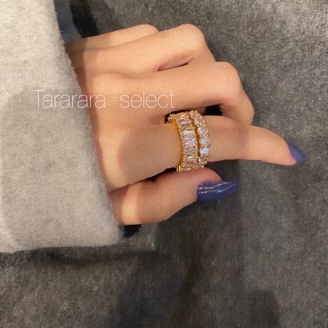 月奈 様♡●stainlessCzフルエタニティRing G●金属アレルギー対応 レディースのアクセサリー(リング(指輪))の商品写真