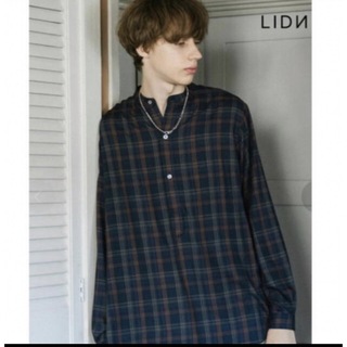 リドム(LIDNM)の☆【LIDNM】バンドカラーチェックシャツ(シャツ)