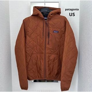 パタゴニア(patagonia)のpatagonia US限定 ダイヤモンドキルト ボマー フーディ【美品】(ナイロンジャケット)