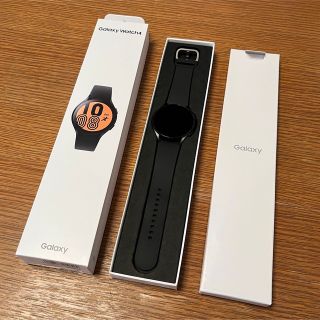 ギャラクシー(Galaxy)のSAMSUNG スマートウォッチ GALAXY WATCH4 44MM BLAC(その他)