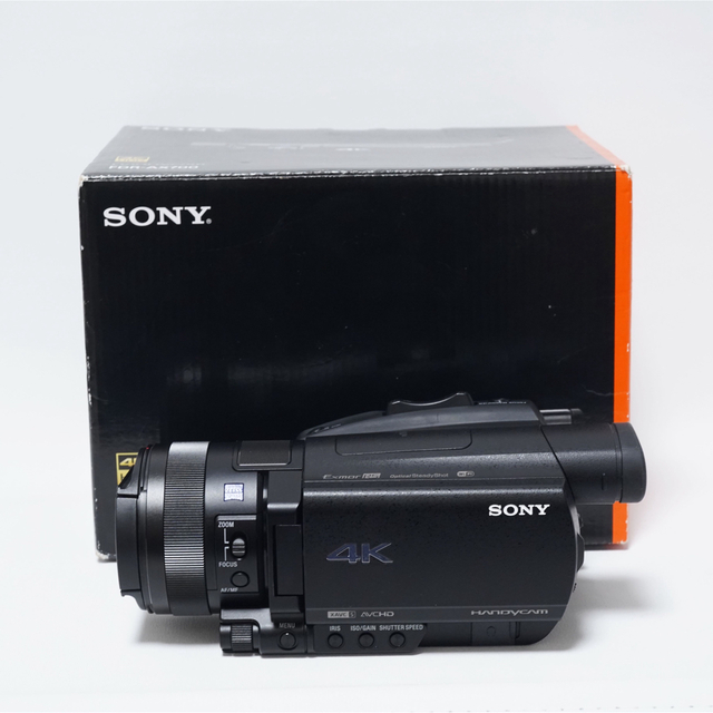 【極美品】ソニー 4Kビデオカメラ Handycam FDR-AX700