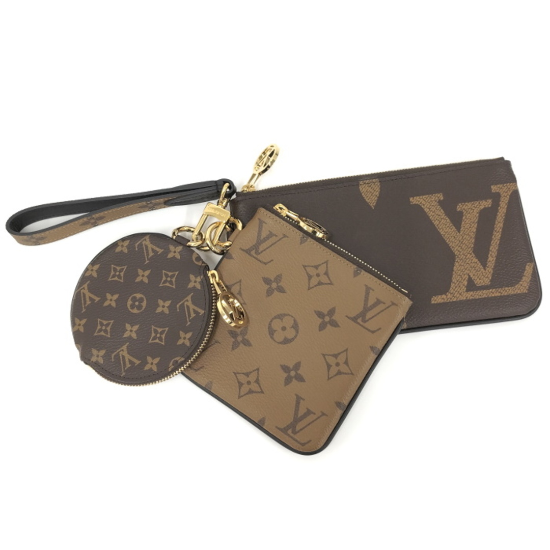 LOUIS VUITTON ポーチ ポシェットトリオ モノグラム ジャイアント | フリマアプリ ラクマ