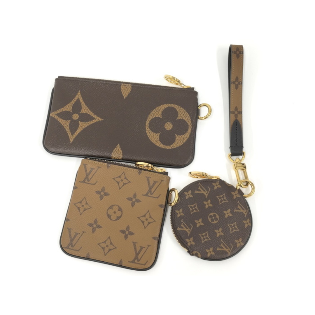 LOUIS VUITTON ポーチ ポシェットトリオ モノグラム ジャイアント