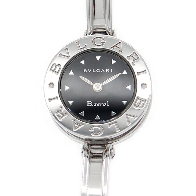 ブルガリ BVLGARI ビーゼロワン 4Pダイヤモンド バングルウォッチ BZ22BDSS.S Sサイズ 仕上/電池交換済