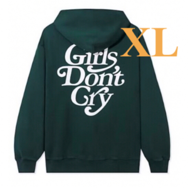 Girls don't cry Hoodie verdy Green XL