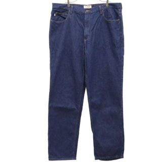 エルエルビーン(L.L.Bean)のエルエルビーン ストレート デニムパンツ w40 L.L.Bean アウトドア ビッグサイズ ジーンズ メンズ 【中古】  【221219】(ワークパンツ/カーゴパンツ)