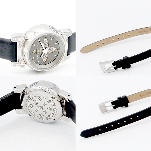 電池交換済 LOUIS VUITTON ルイヴィトン タンブール ビジュ Q151K