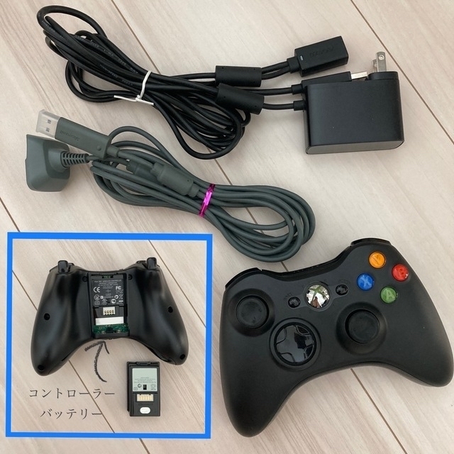 Xbox360(エックスボックス360)のMicrosoft XBOX 360 250GB エンタメ/ホビーのゲームソフト/ゲーム機本体(家庭用ゲーム機本体)の商品写真