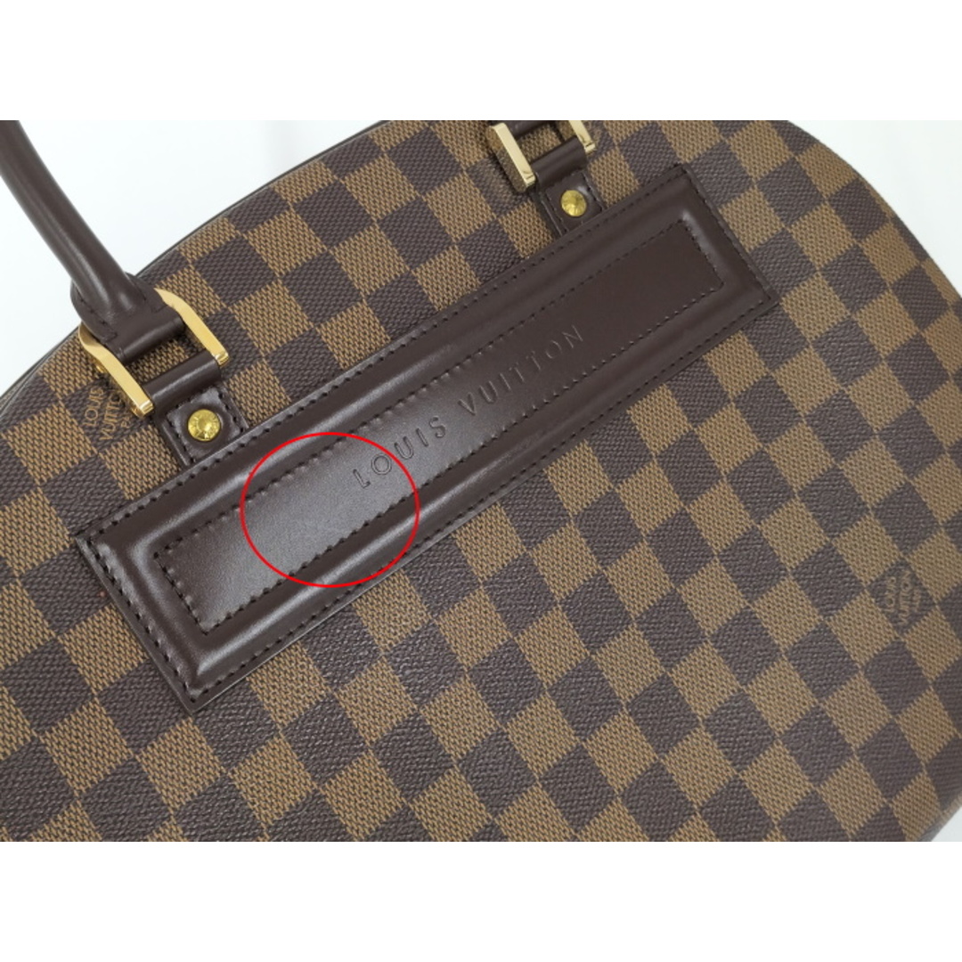 年末のプロモーション特価！
 LOUIS VUITTON VUITTON トートバッグ ノリータ LOUIS ノリータ N41455 ダミエ ダミエ エベヌ ❣️ルイヴィトン❣️ダミエノリータ✨ハンドバッグ✨美品✨- ハンドバッグ エベヌ N41455 バッグ 7