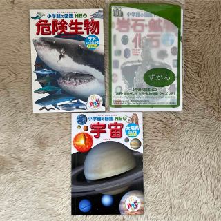 小学館の図鑑NEO 危険生物　岩石・鉱物・化石 宇宙 (絵本/児童書)