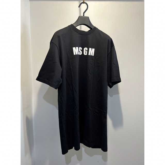 【新品・XS】MSGM/Tシャツワンピース/ブラック/元値29000円odd_women’s