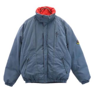 モンクレール(MONCLER)のモンクレール 80s アシックス  ダウンジャケット L グレー系 MONCLER ロゴワッペン メンズ 【中古】  【221218】(ダッフルコート)