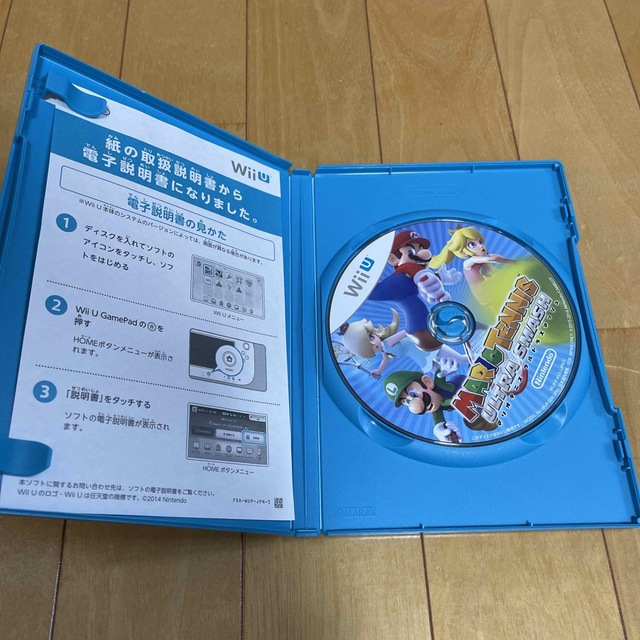 Wii U(ウィーユー)のマリオテニス ウルトラスマッシュ Wii U エンタメ/ホビーのゲームソフト/ゲーム機本体(家庭用ゲームソフト)の商品写真