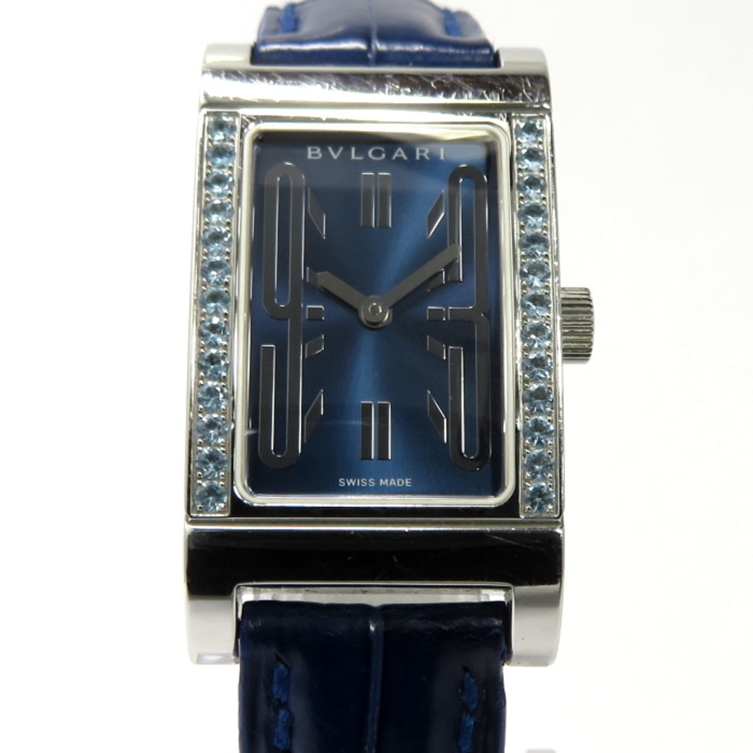 送料0円】 レッタンゴロ BVLGARI - BVLGARI クオーツ ブルートパーズ