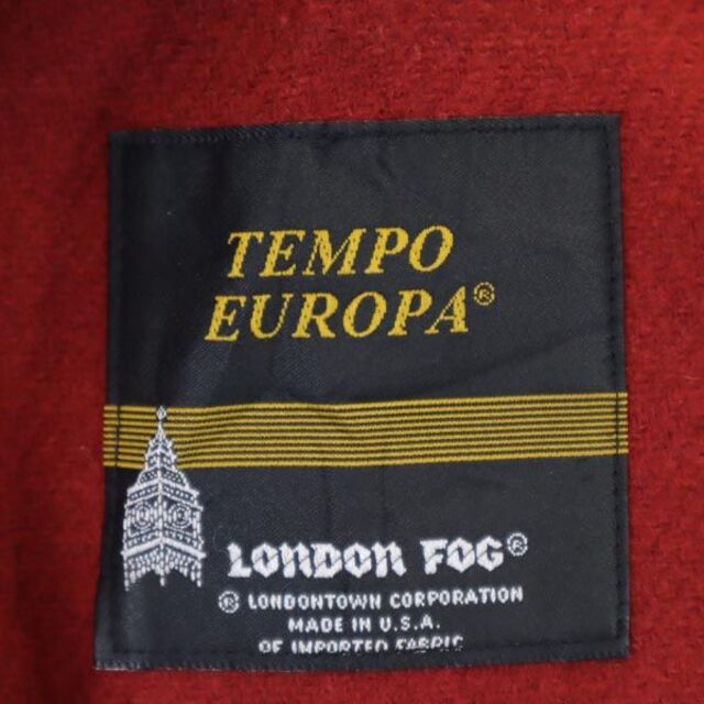 ロンドンフォグ USA製 2way ステンカラー コート モカベージュ系 TEMPO EUROPA BY LONDON FOG ライナー付き レディース   【221219】 8