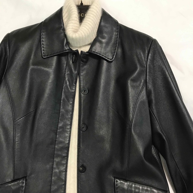 used savoy clothing レザーライダースジャケット格安処分出品